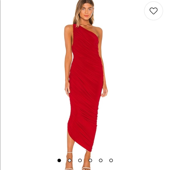 Norma Kamali Dresses & Skirts - Red Norma Kamali Diana gown